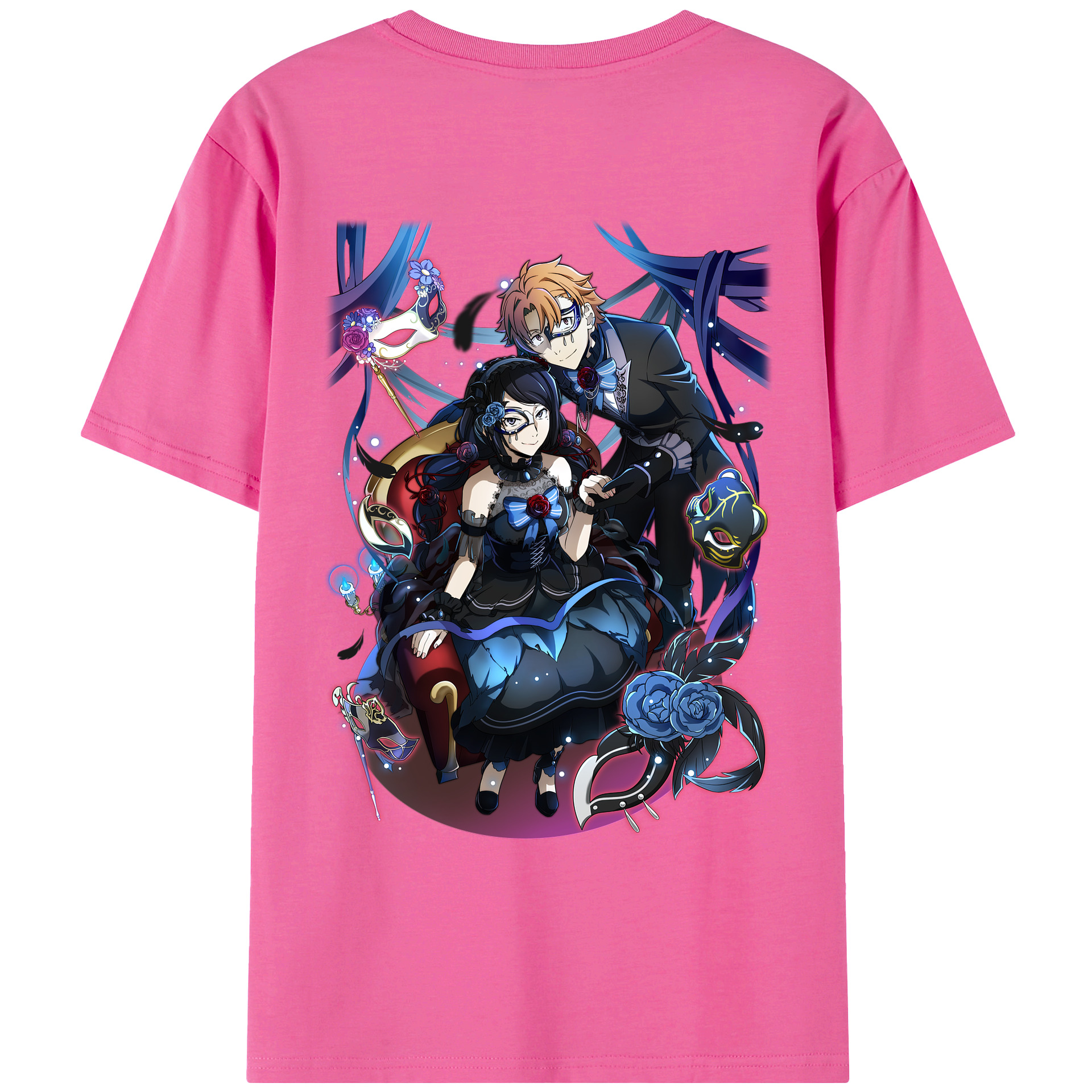 （画像用） 文豪ストレイドッグス Bungo Stray Dogs レディース半袖Tシャツ(バックプリント)